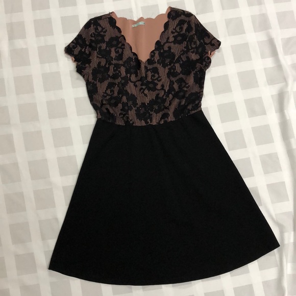 Maurices Dresses & Skirts - Maurice’s Black and Light Pink Dress